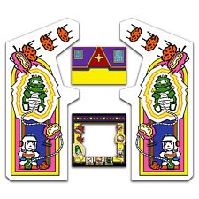 Dig Dug Arcade Side Art CPO & Bezel Decal Kit Replacement Stickers 1-YR Warranty picture