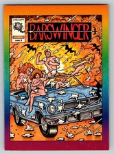 BARSWINGER #1 Defective Comics Trading Card 1993 Active Marketing B74 picture
