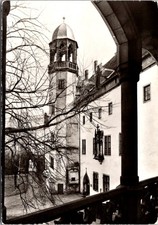 Lutherhaus Tower Katharinenportal Wittenberg Germany Real Photo RPPC Postcard picture