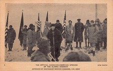 Alaska Official Canadian-American Opening Highway NW Service Command US Army PC picture