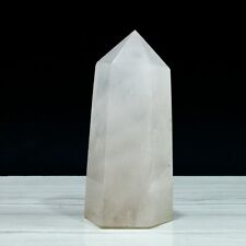 1539g Natural Clear Crystal Quartz Obelisk Crystal Point Reiki Healing Energy picture