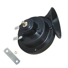 12V Waterproof Electric Car Boat Marine Air Horn Black Snail Horn picture
