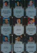 RARE LE Star Trek Discovery S2 complete 9 card Expressions of Heroism Chase set picture