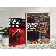 1967 Pillsbury Bake Off Cookie Cookbooks 18th Annual Bake Off Softcover 2 pcs picture