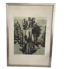 VINTAGE OTTO EGALU GETMAN ARTIST SIGNED AND DATED. NUMBERED 34-700 JUNKS lll picture