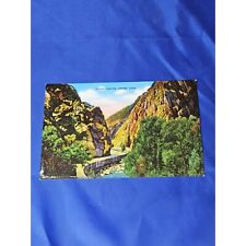 Vintage Ogden Canyon Utah Postcard Scenic Landscape 29984 Linen Unused picture