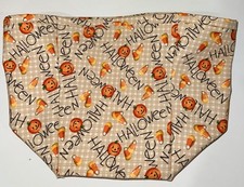 Crazy Good Tall Tissue Basket Liner from Longaberger Happy Halloween fabric picture