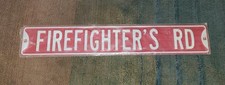 FIREFIGHTER'S RD.- Heavy Gauge Steel - 36