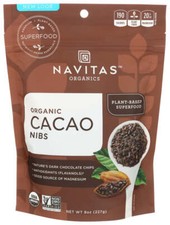 Navitas Organics Naturals Cacao Nibs Organic Raw 8 oz, Pack of 2 picture