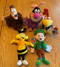 Vintage 1997 General Mills Breakfast Babies Cereal Mascot Plush Lot of 5 NWT picture