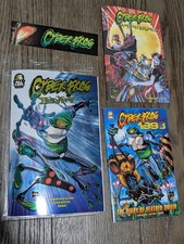 Cyberfrog Bloodhoney Set | Original Chromium Cover Plus the 1998 Ashcan | Signed picture