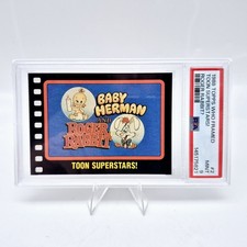 1988 Topps Who Framed Roger Rabbit #2 Toon Superstars PSA 9 Pop 1 Baby Herman  picture