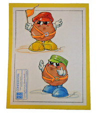Hasbro 1986 Potato Head Kids Original Concept Art 