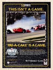 1997 ABC Sports Indy Racing Original Advertisement v2 picture