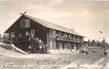 J38/ Montague Michigan RPPC Postcard c40s Hitching Post Jack and Jill Ranch  20 picture