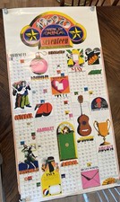 Vintage SEVENTEEN Wall Calendar 1969-1970 True Vintage 22x32 PROP picture