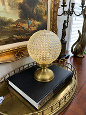 Vintage Solid Brass Inverted Diamond Point Mood Lamp Accent Lamp Nightlight picture
