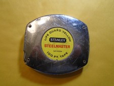 VINTAGE STANLEY  STEELMASTER TAPE MEASURE  ( 100 FEET - MY100A   )  picture