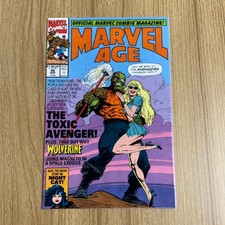 Marvel Age #98: Copper Age Key Issue VF/NM - 1991 picture