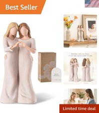 Heartfelt Sister Figurine - Hand-Painted Gift for Best Friends and Sisters picture
