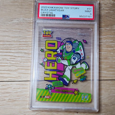 Kakawow Toy Story Buzz Lightyear Crystal Insert (2023) #01 PSA 9 picture