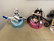 Anime Nekopara Chocolate/Vanilla Sexy Maid 1/4 Figure Collect Toy Model Gift New picture