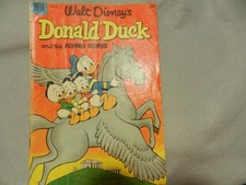 Walt Disney's Donald Duck and the flying horse #27 G Carl Barks flying horse picture