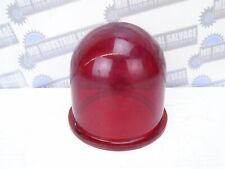 APPLETON - Red Vintage Tempered Glass Globe - Industrial - 5-3/8