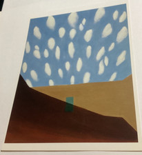 Georgia OKeeffe In the Patio VII - 1950 -  Painting Postcard picture