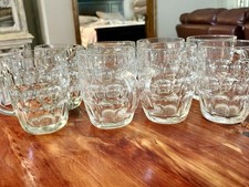 Vintage Dimpled Thumbprint 16 Oz beer Steins Flawless Cond. Free US Ship picture
