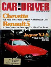 Jaguar XJ-S V-12, 2+2, 140 mph - Car And Driver Magazine -  JAN 1976 picture