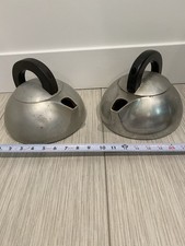 Pair of 2 Wagner Ware 4133m John G Rideout Magnalite 30s Art Deco Tea Pot Kettle picture