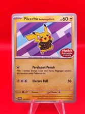 Pikachu Berkemeja Batik 154/SV-P - Indonesia Journey Stamp NM picture