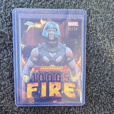 Topps 2025 Topps Chrome Marvel Deadpool & Wolverine Juggernaut F0-4 01/10 ALPHA  picture
