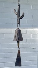 Vintage Joe URSUTZ Cast Bronze Bell Wind Chime - Paolo Soleri / Cosanti Related picture