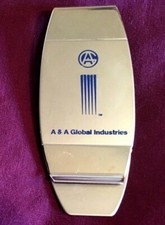 VTG A & A Global Industries Money Clip RARE Baltimore Maryland Md TOYS Plush  picture