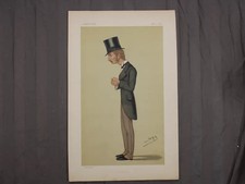 Antique Vanity Fair Caricature April 5 1879 