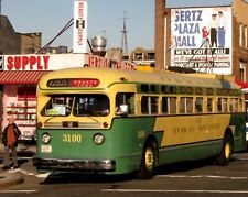 1960s Vintage NEW YORK CITY BUS Photo   (193-J) picture
