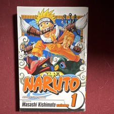Naruto Vol 1 #1 Trade Paperback Manga by Masashi Kishimoto VIZ English picture