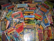 44 Bronze Horror Comics Charlton Monsters Weird Ghost Haunted Tomb Marvel DC#712 picture