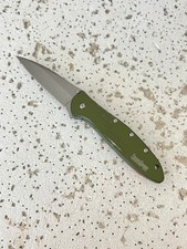 Kershaw 1660OL Green leek Folding Pocket Knife Linerlock — picture
