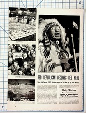 1952 Sioux Chief Ben American Horse GOP Lincoln Day Dinner Daily Worker News picture