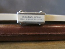 Vintage 1945-1952 Sun Hemmi Occupied Japan # 153 Engineering Slide Rule w/Case picture