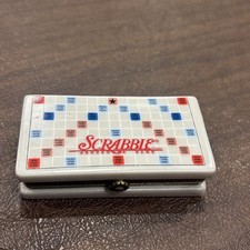 Vintage 1999 Midwest of Cannon Falls Scrabble Game Trinket Box With Trinket  picture