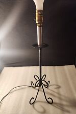 Vintage Wrought Iron 3 Power Lamp  20½