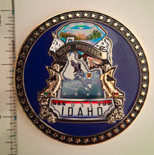 Official USS Idaho SSN 799 USN Commissioning Challenge Coin picture