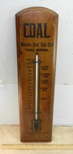 OLD Thermometer MACUEN Bros Coal Co. Milford Massachusetts Advertising Hoehn picture