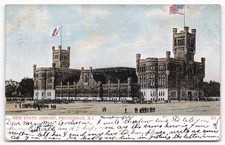 VTG 1907 Providence RI New State Armory Postcard W.R. White Made in Germany picture