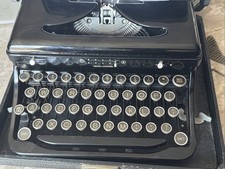 Rare Super Clean Vintage 1935 Royal Model-O Portable Typewriter Touch Serviced picture