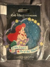 Disney WDI MOG  Ariel I Wish pin picture